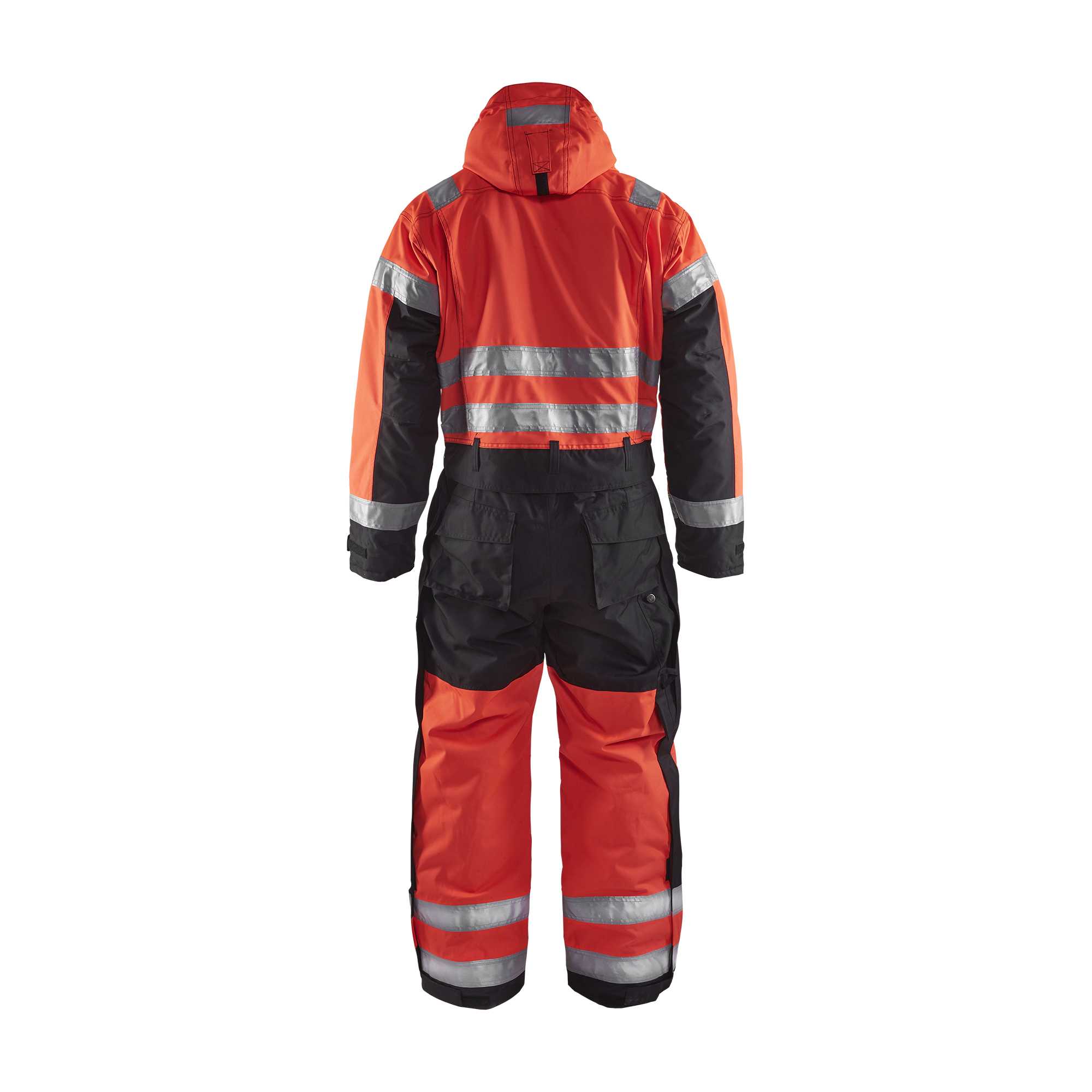 BLAKLADER 67631977 Hi Vis Winter Overall Hi Vis Reflective Work Overall Men - Waterproof
