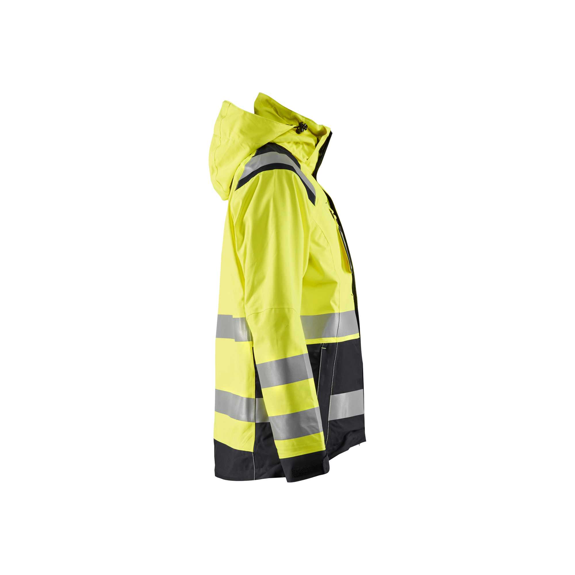 BLAKLADER 49041987 Women's Hi Vis Shell Jacket Hi Vis Reflective Shell Work Jacket WOMEN - Waterproof