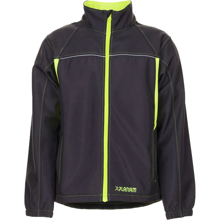 Planam Basalt Neon Softshelljacke anthrazit/gelb XS anthrazit/gelb - Vorschaubild