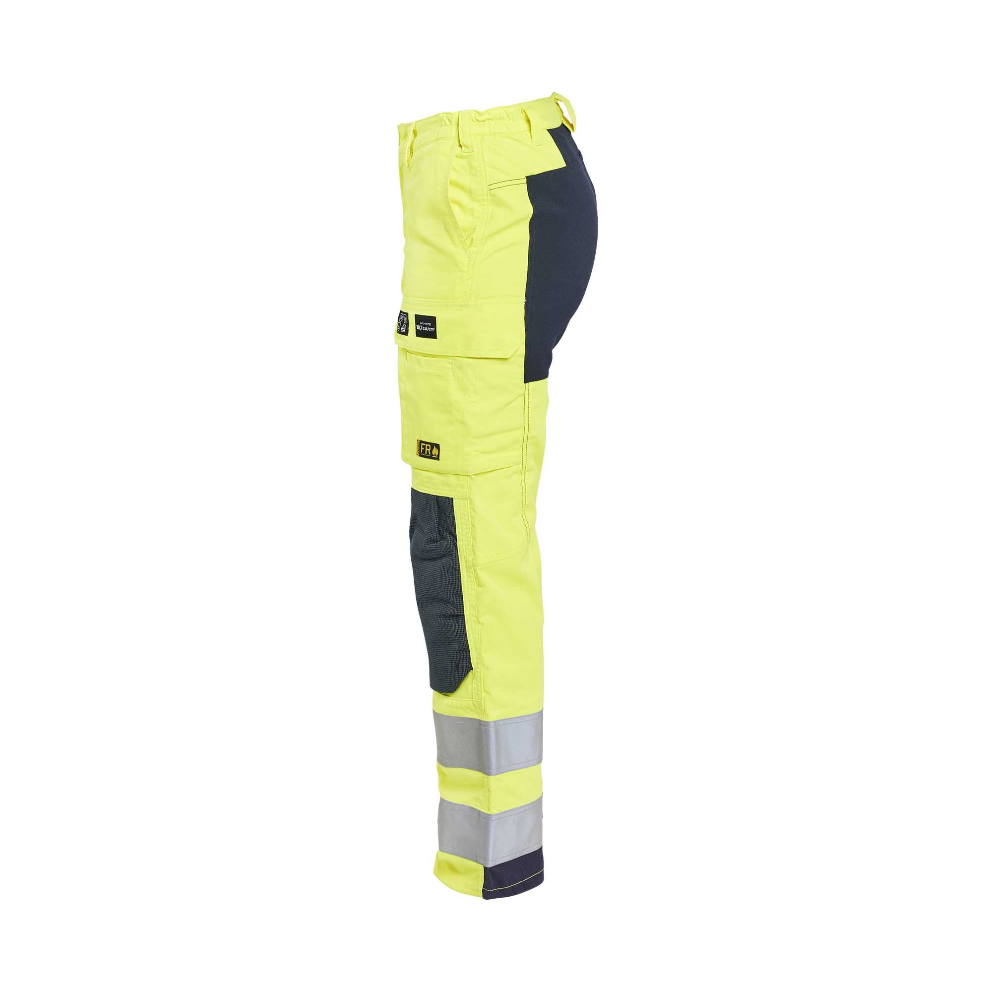 BLAKLADER 71911512 | Women's Multinorm inherent trousers with stretch Hi Vis Reflective Work Trousers Women - Ripstop Fabric
