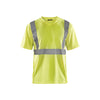 BLAKLADER 33131009 Hi Vis T Shirt Hi Vis Reflective Short Sleeve Work T-Shirt MEN - 100% Polyester