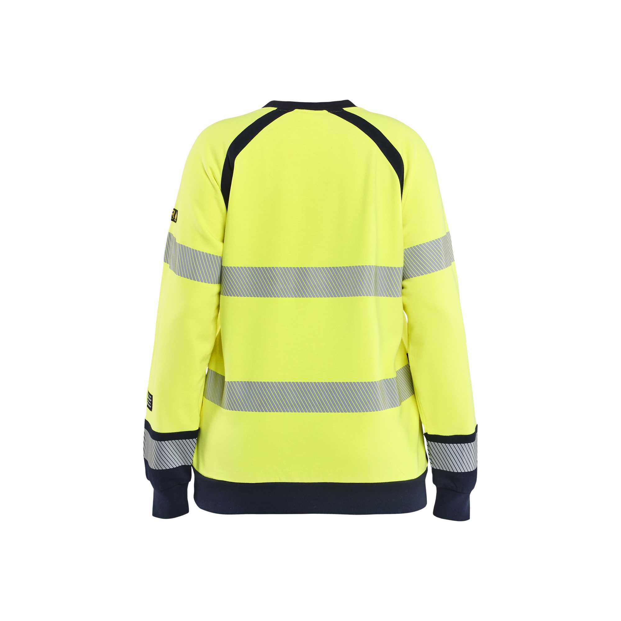 BLAKLADER 34541762 WOMEN'S SWEATSHIRT MULTINORM Hi Vis Reflective Work Sweatshirt WOMEN - Flame Retardant