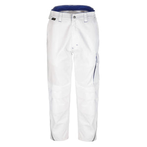 TMG Finesse Work trousers white - Hose Wei-01