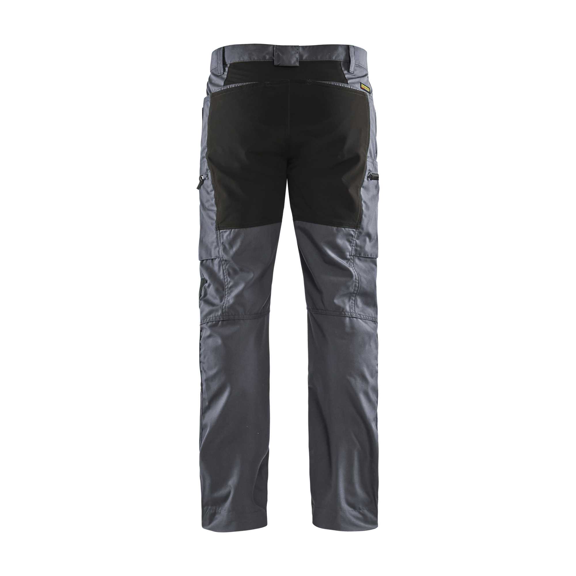 BLAKLADER 14591845 Service Trousers with Stretch Work Trousers Men - stretch panels