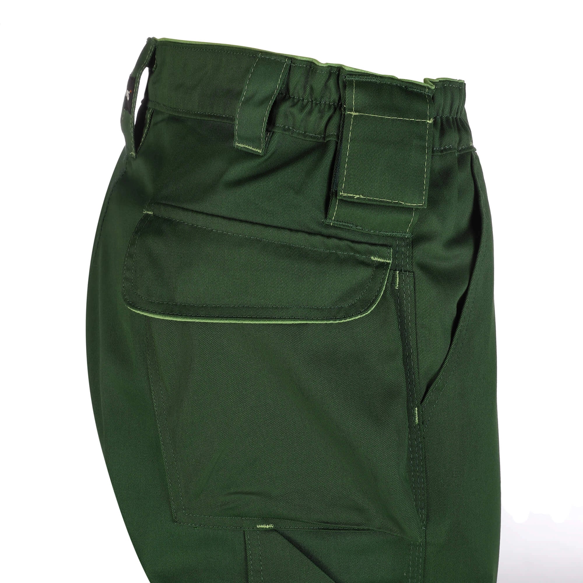 TMG Finesse Work trousers green - Hose grun-05