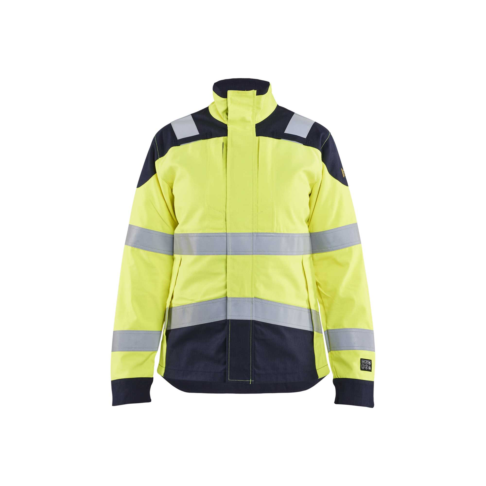 BLAKLADER 49691512 WOMEN'S MULTINORM INHERENT JACKET Hi Vis Reflective Work Jacket WOMEN - Flame Retardant