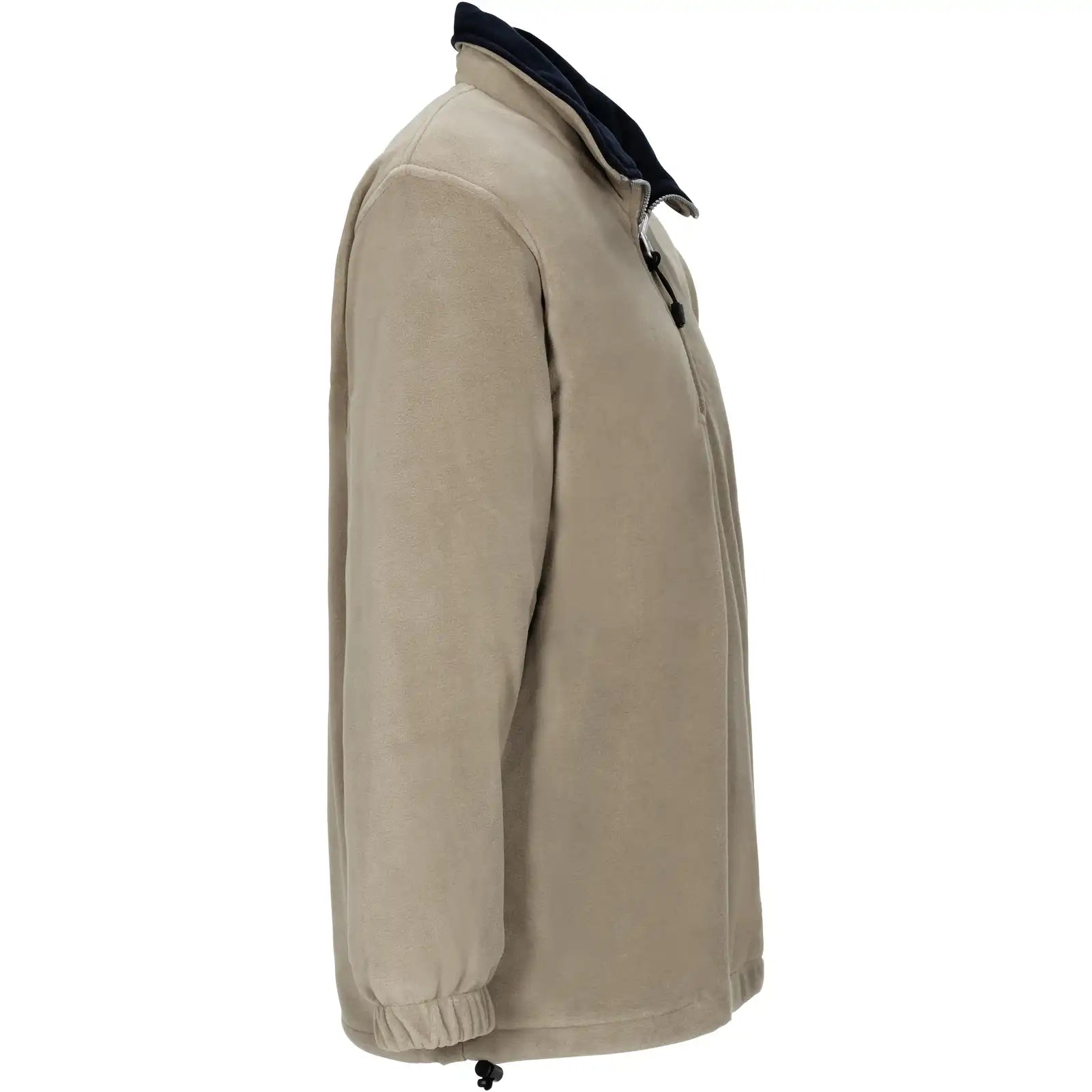 Planam Outdoor Relax Fleecetroyer camel/marine L camel/marine - Produktbild ohne Model