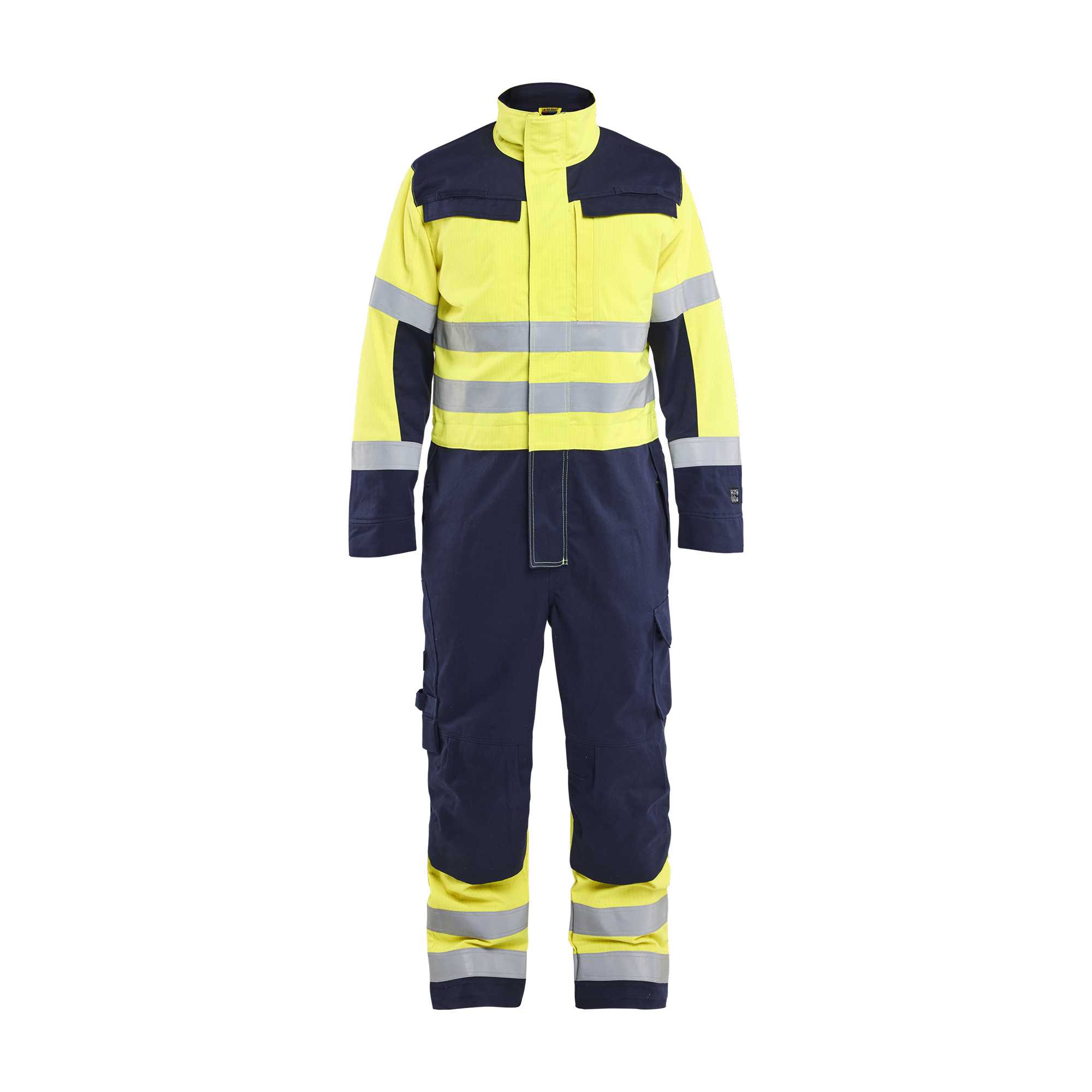BLAKLADER 63791514 Multinorm Overall Hi Vis Reflective Work Coverall Men - antistatic