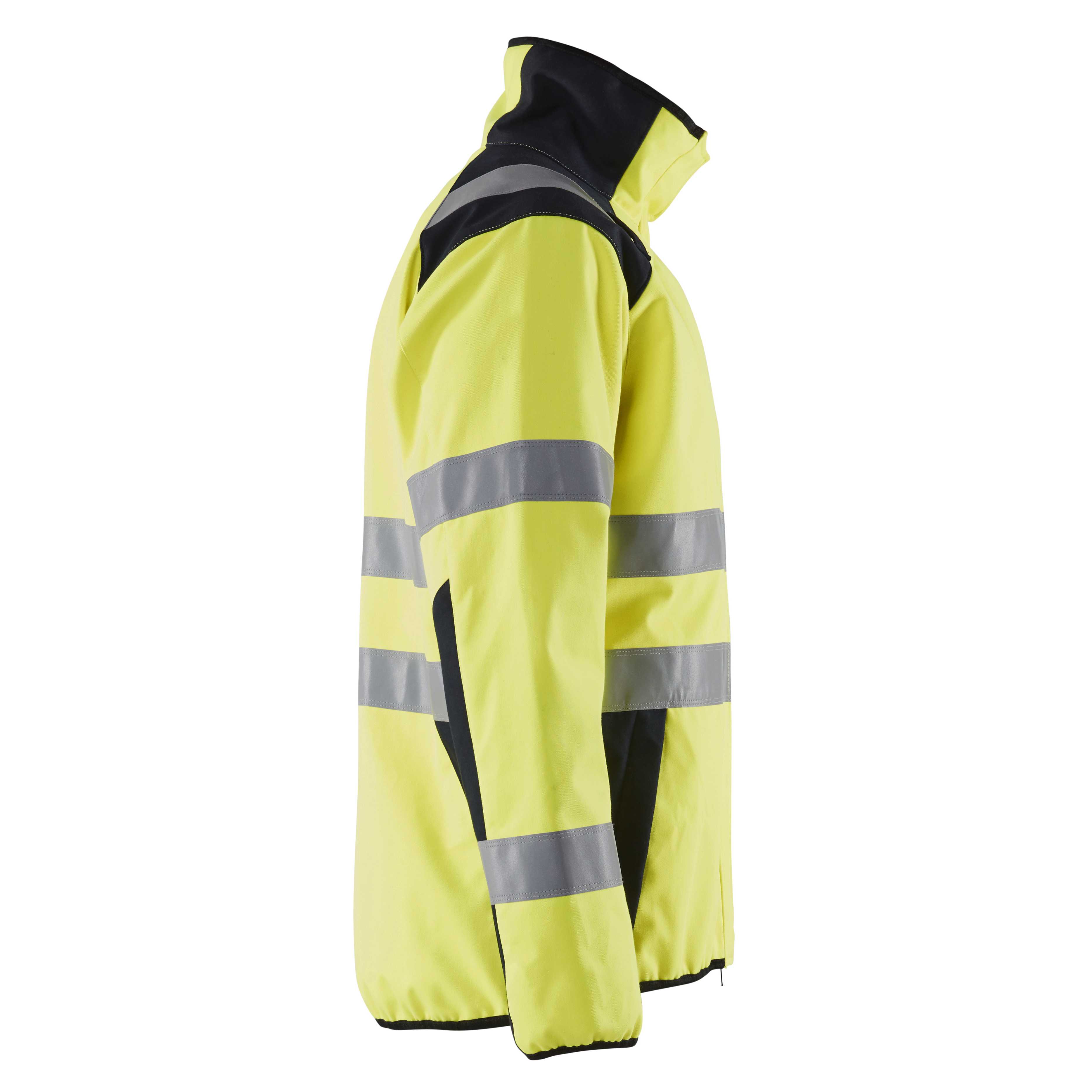 BLAKLADER 49481560 Multinorm softshell jacket Hi Vis Reflective Softshell Work Jacket MEN - Flame Resistant