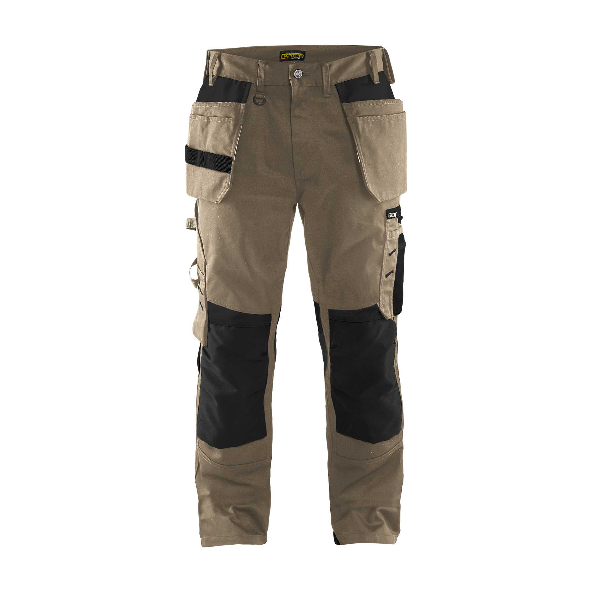 BLAKLADER 15551860 | Craftsman trousers Work Trousers Men - twill fabric