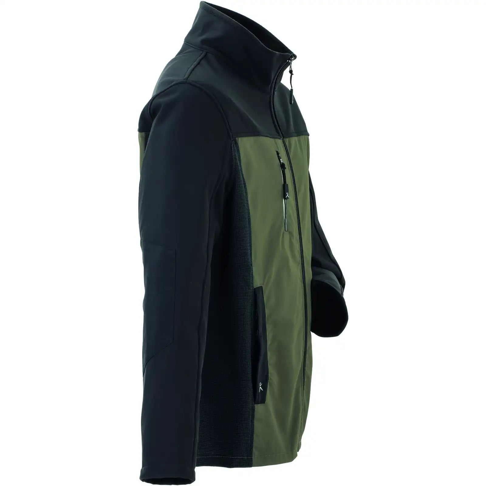 Planam Norit Herren Hybridjacke oliv/schwarz 102 oliv/schwarz - Produktbild ohne Model