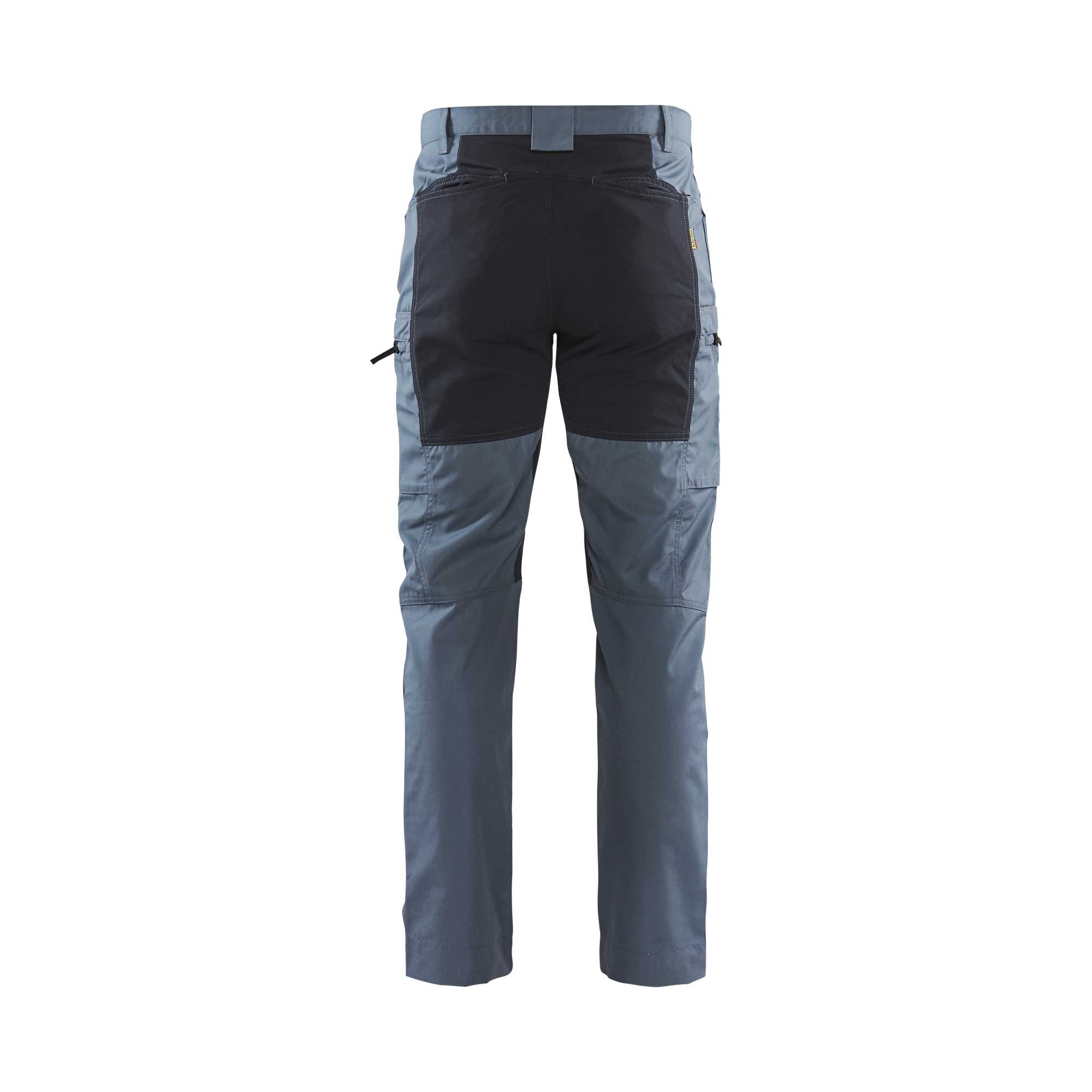BLAKLADER 14591845 Service Trousers with Stretch Work Trousers Men - stretch panels