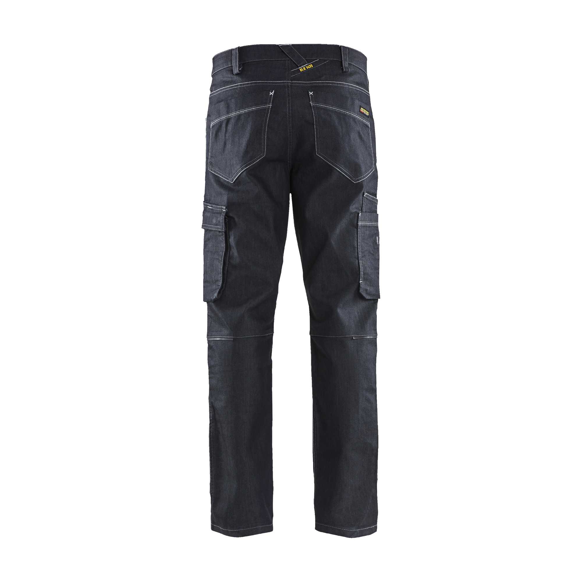 BLAKLADER 14391141 | Service trousers Denim stretch Work Trousers Men - CORDURA® fabric