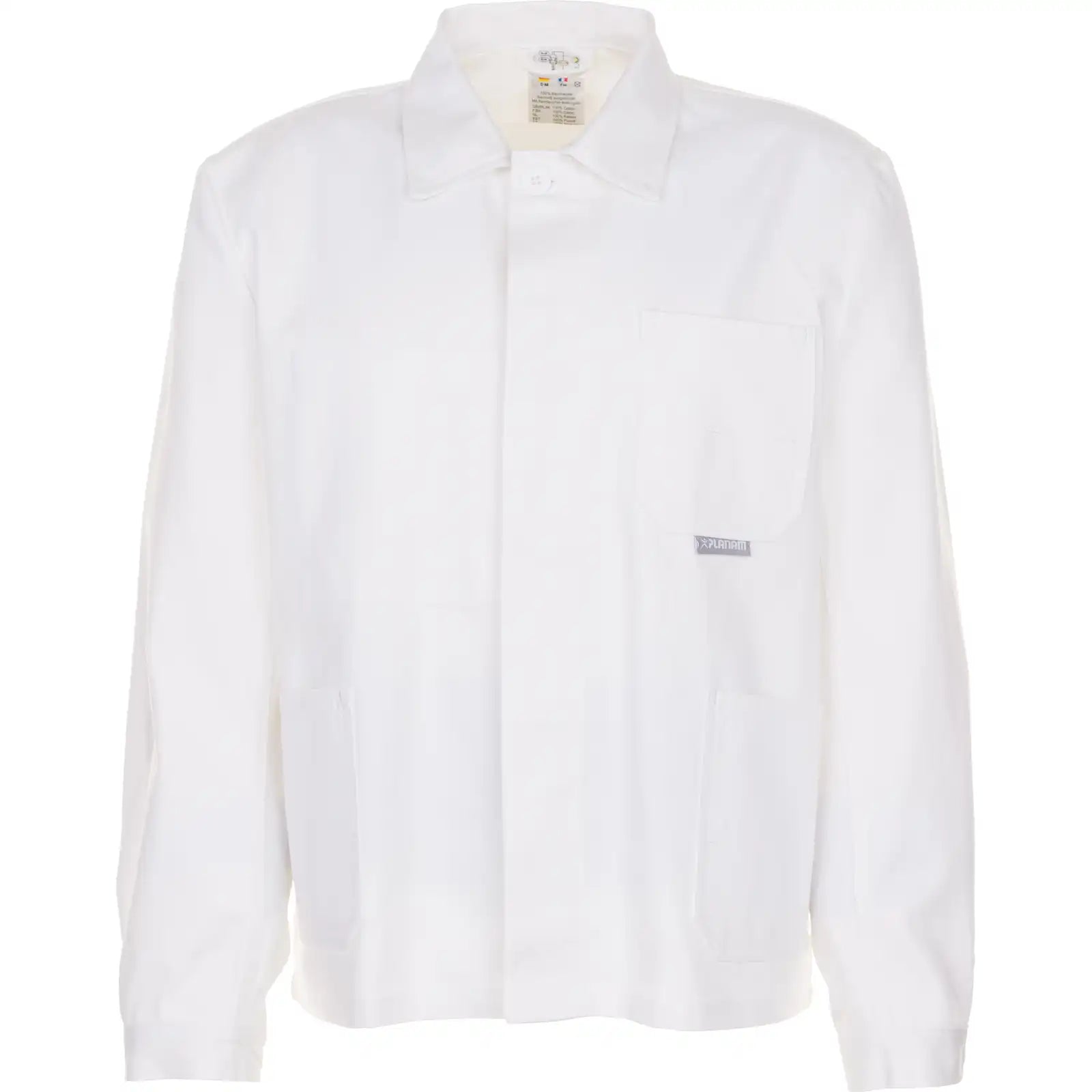 Planam BW 290 Arbeitsjacke reinweiß 102 reinweiß - Vorschaubild
