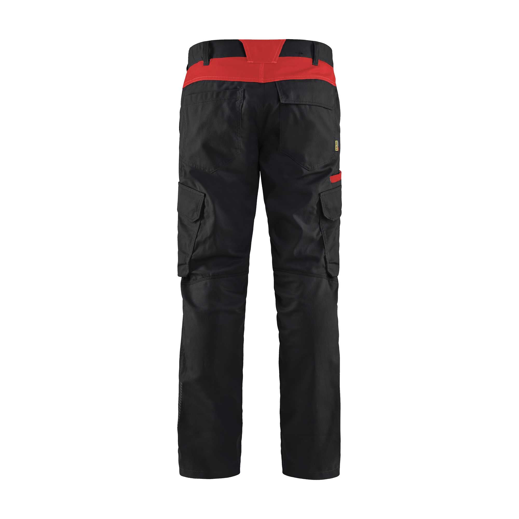 BLAKLADER 14441832 | Industry trousers stretch Hi Vis Reflective Work Trousers Men - twill fabric