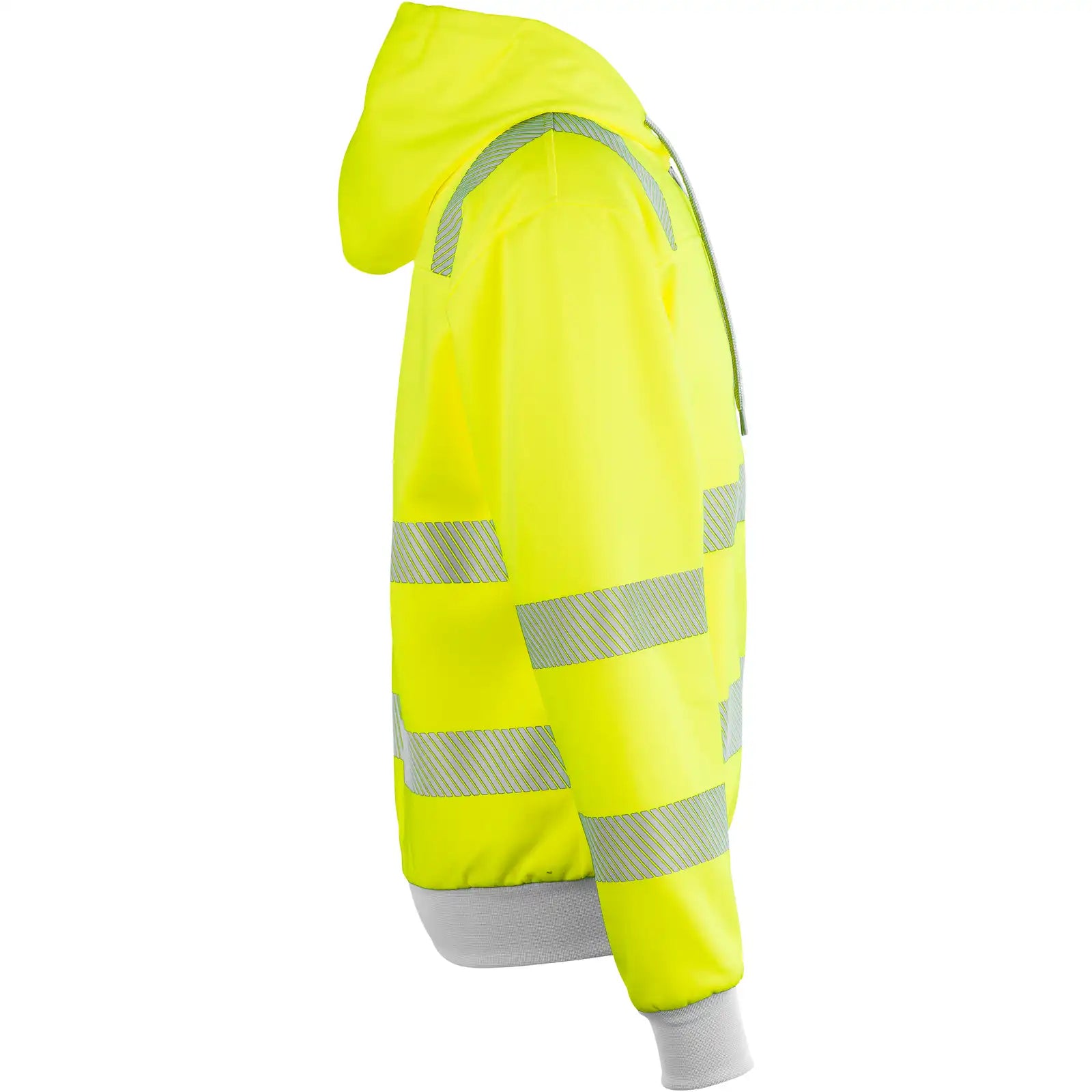 Planam Norit Warnschutz Hoody gelb/zink XS gelb/zink - Produktbild ohne Model