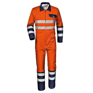 SIR SAFETY MISTRAL COLOR Hi Vis Reflective Work Coverall Men - double stitched seams