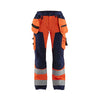 BLAKLADER 71561811 | Women's Hi Vis trousers Hi Vis Reflective Work Trousers Women - twill fabric