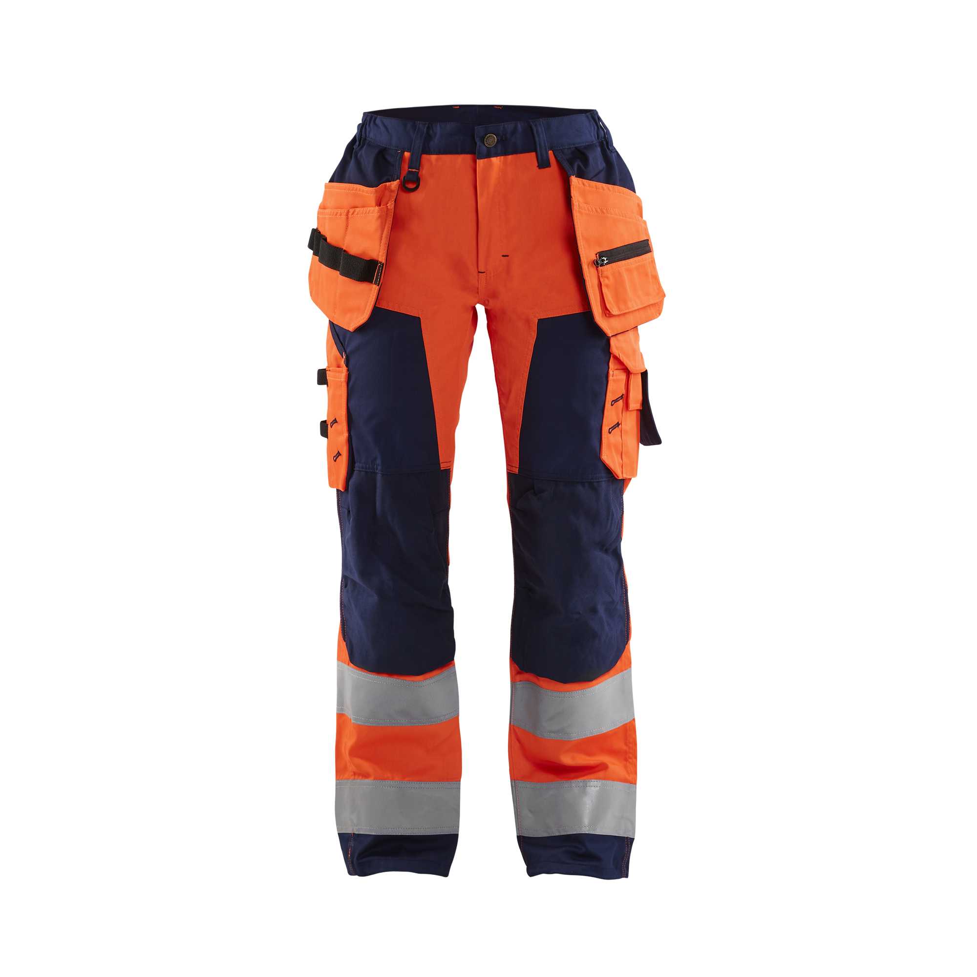 BLAKLADER 71561811 | Women's Hi Vis trousers Hi Vis Reflective Work Trousers Women - twill fabric