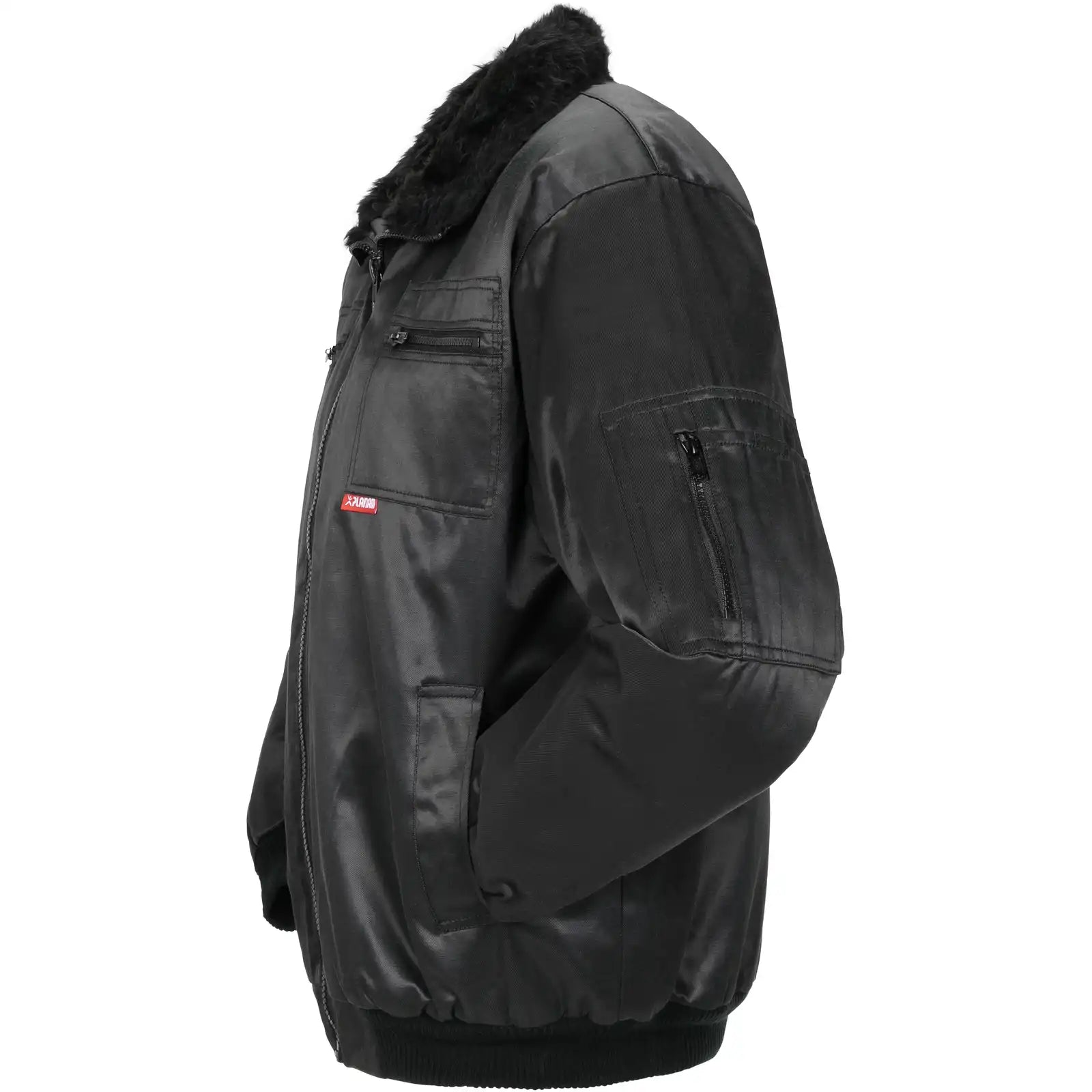 Planam Outdoor Gletscher Pilotenjacke schwarz 4XL schwarz - Produktbild ohne Model