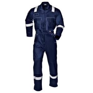 SIR SAFETY LIGHT CARBOFLAME Hi Vis Reflective Work Coverall Men - Flame Resistant
