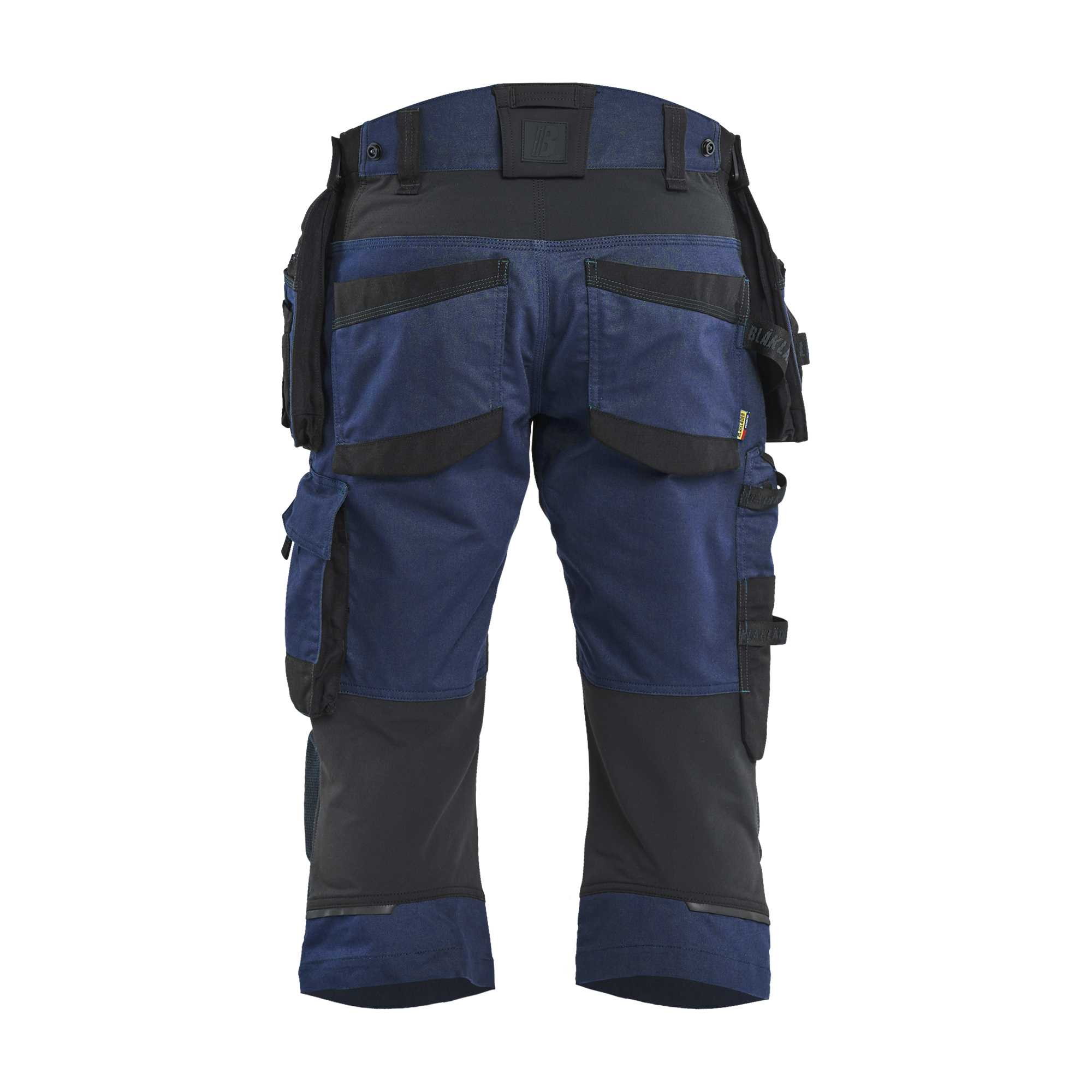 BLAKLADER 19771149 STRIKER Pirate trouser with stretch Work Pirate Bermuda Men - CORDURA Denim