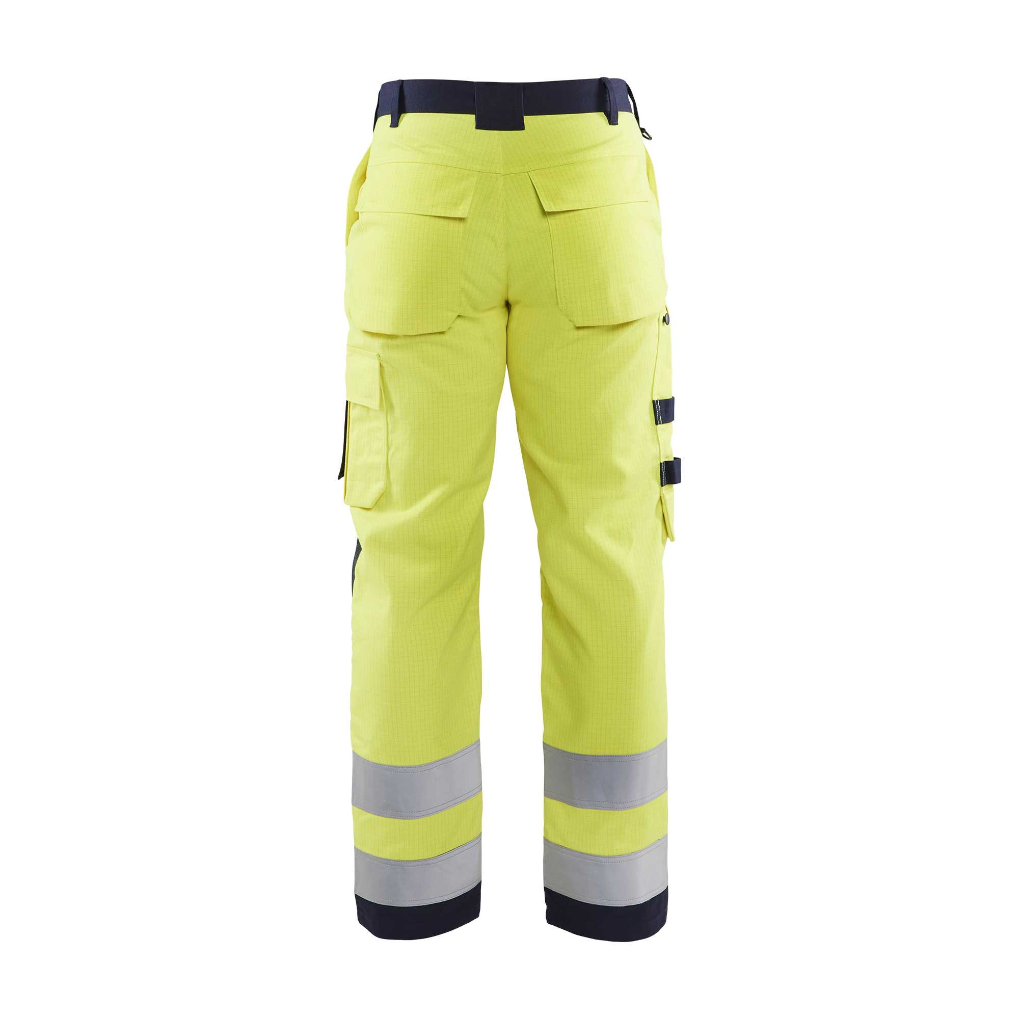 BLAKLADER 15781514 Multinorm Craftsman Trousers Hi Vis Reflective Work Trousers Men - Antistatic