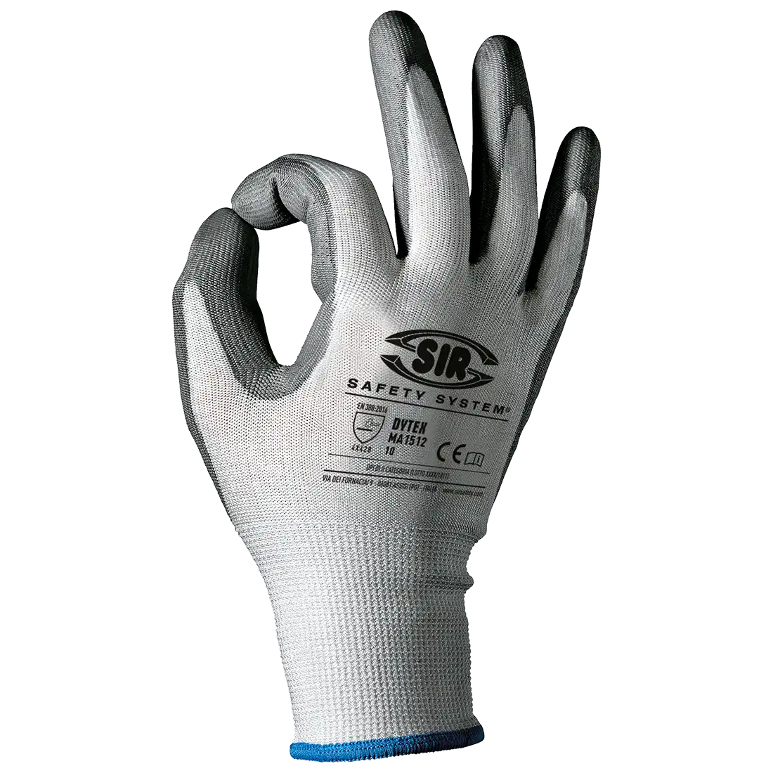 SIR SAFETY DYTEX Work Gloves - High Cut Resistance - 12 Pairs