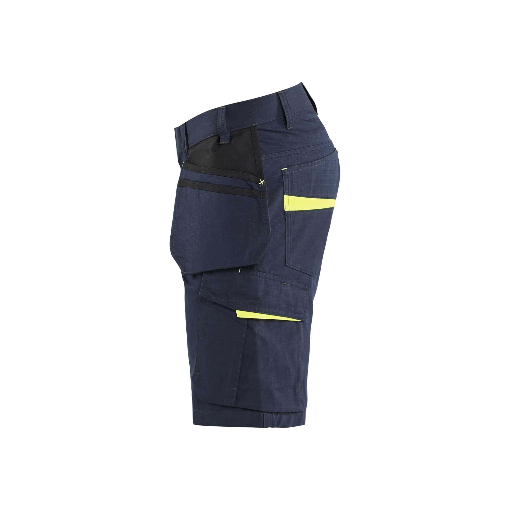 BLAKLADER 14941330 Service Shorts with Tool Pockets Work Shorts Men - ripstop fabric