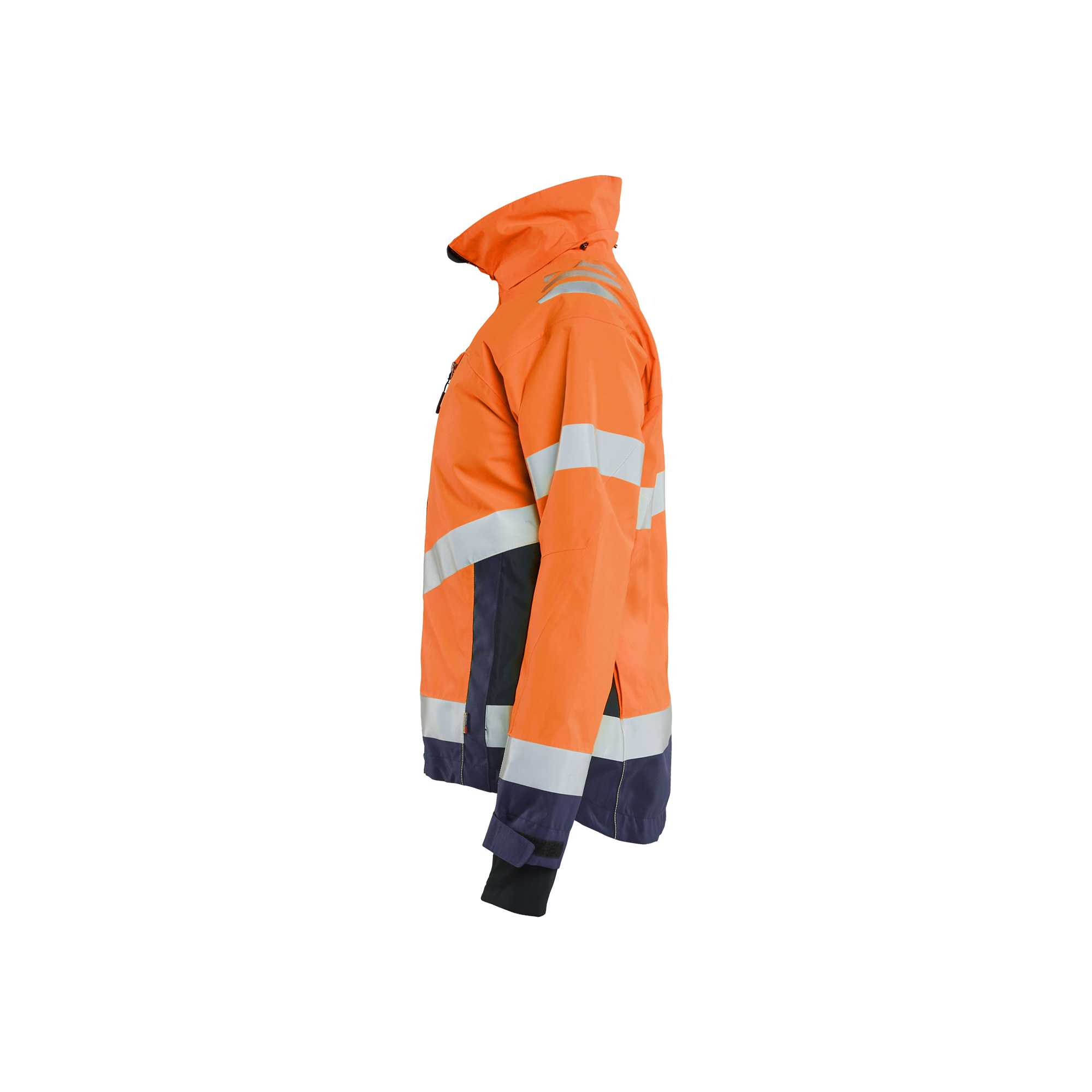BLAKLADER 47611977 Women's Hi Vis Shell Jacket Hi Vis Reflective Shell Work Jacket WOMEN - Waterproof
