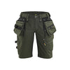 BLAKLADER 79921141 | Women's craftsman shorts X1900 stretch Work Shorts Women - Cordura Denim