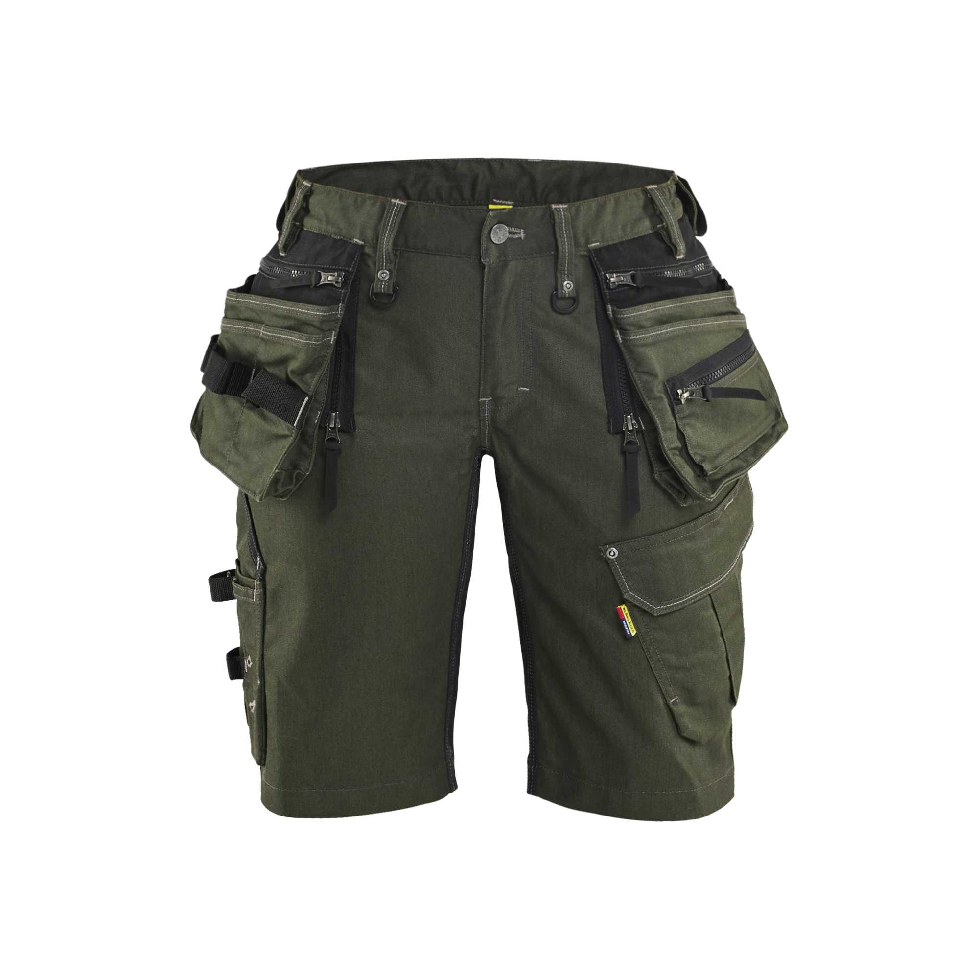 BLAKLADER 79921141 | Women's craftsman shorts X1900 stretch Work Shorts Women - Cordura Denim