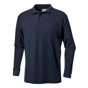 SIR SAFETY PIQUET polo long sleeve Long Sleeve Work Polo MEN - 100% Cotton