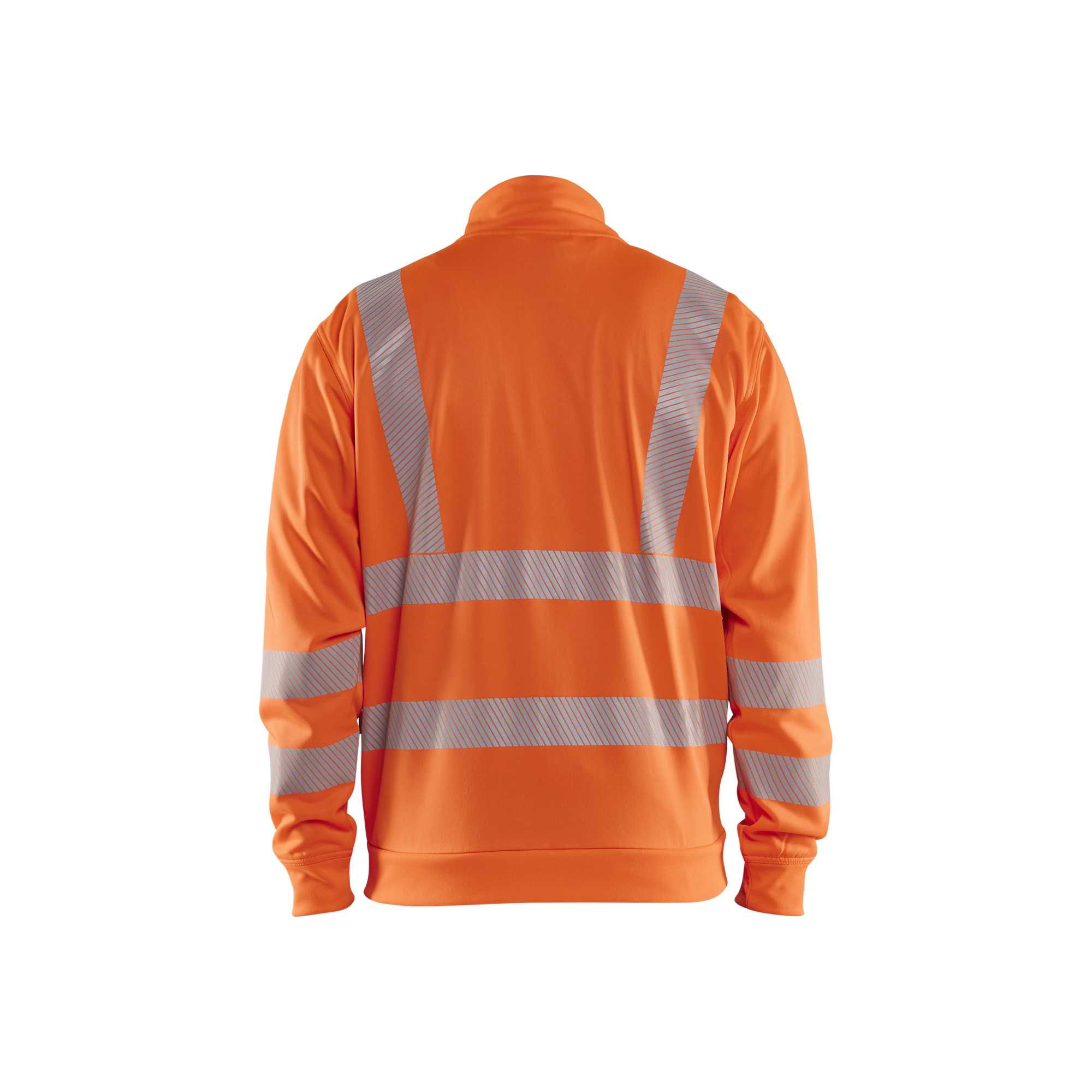 BLAKLADER 35632538 Hi Vis Reflective Full-zip Work Sweatshirt MEN - Breathable