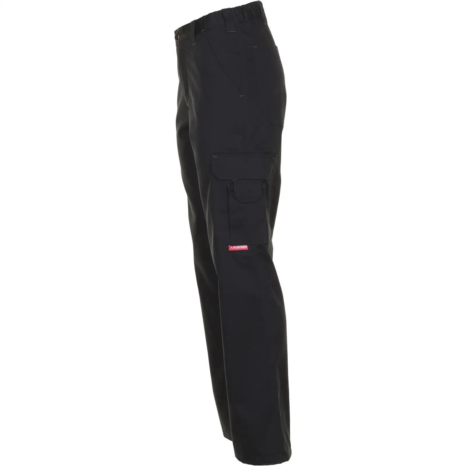 Planam Outdoor Easy Herren Bundhose schwarz 102 schwarz - Produktbild ohne Model