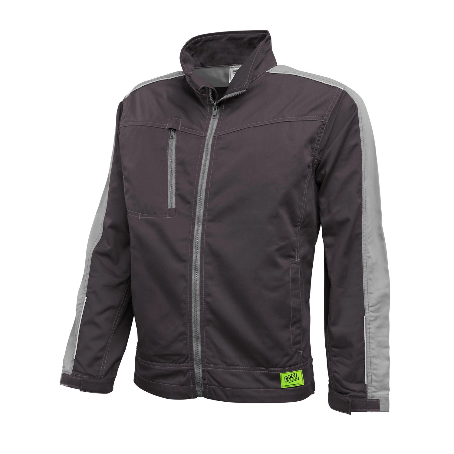 TMG Kult Worker Work jacket grey - KW-200050_Bundjacke_anthrazit_vorne_1920x1920