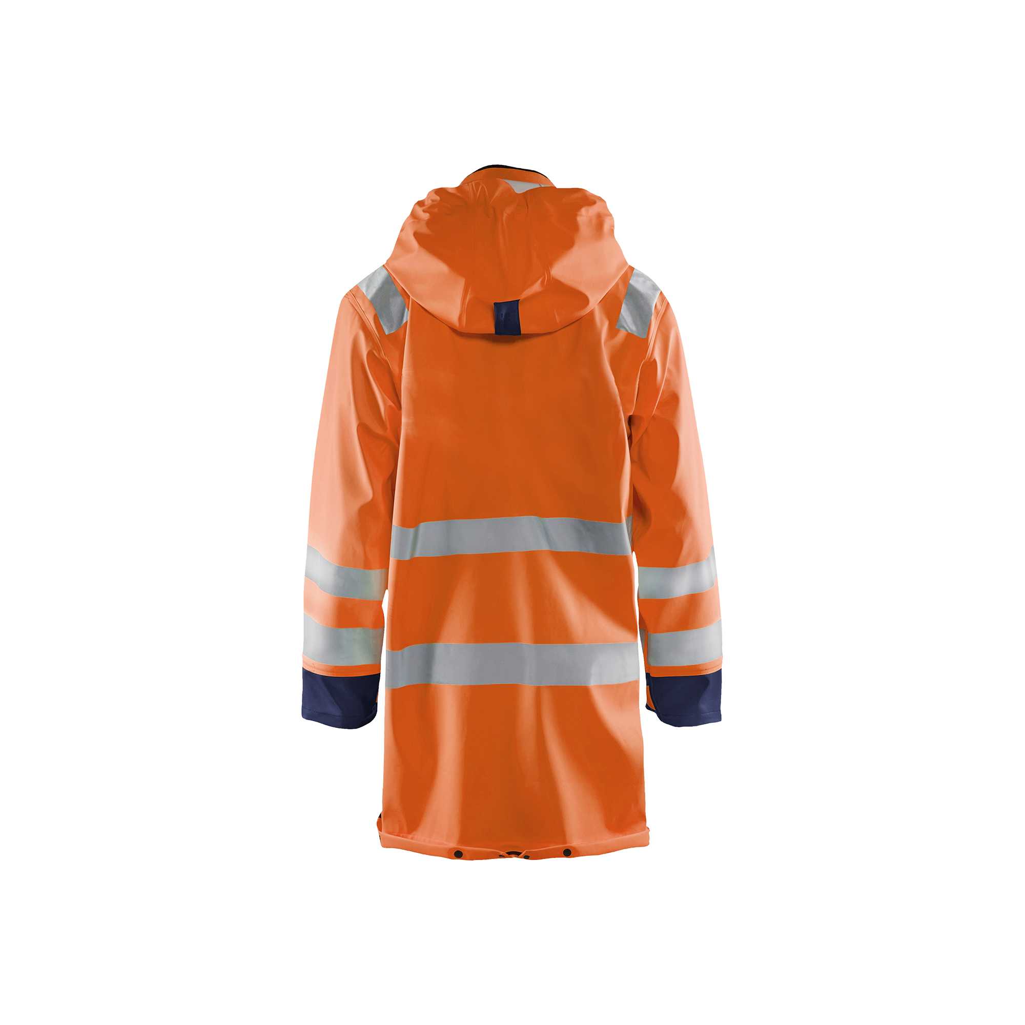 BLAKLADER 43262005 Raincoat Hi Vis LEVEL 3 Hi Vis Reflective Raincoat MEN - Waterproof