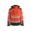 BLAKLADER 44002513 Hi vis Lightweight lined Winter Softshell Jacket Work Jacket MEN - Waterproof