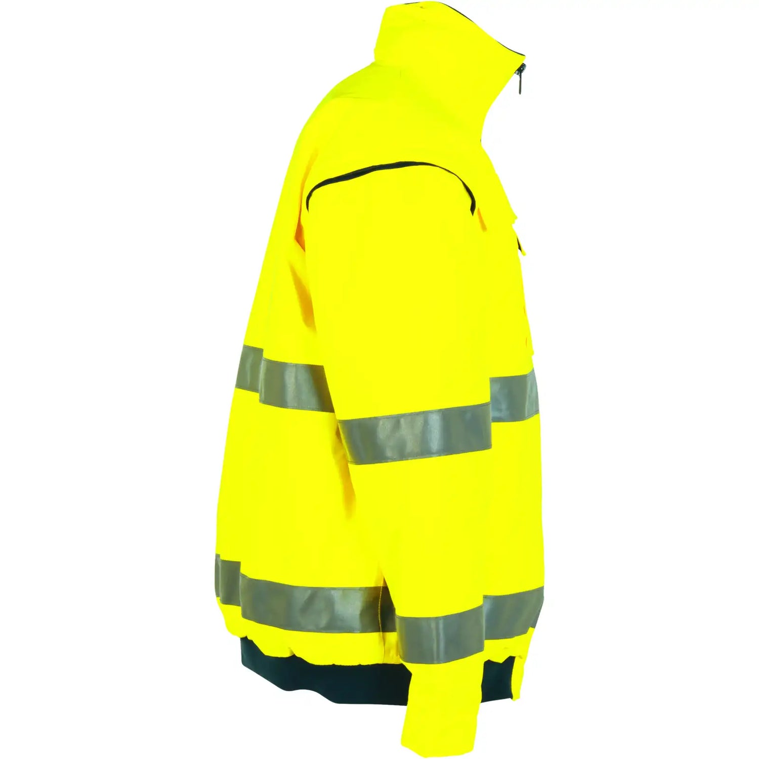 Planam Warnschutz Pilotenjacke uni gelb S uni gelb - Produktbild ohne Model