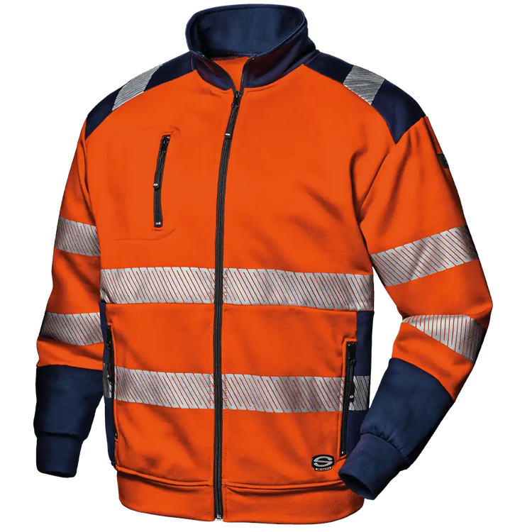 FUNNY SWEATSHIRT - Class 2 - High-Vis - Reflective Bands - Image 1