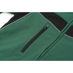 Planam Plaline Softshelljacke reinweiß/zink XS reinweiß/zink - Extra Detailbild