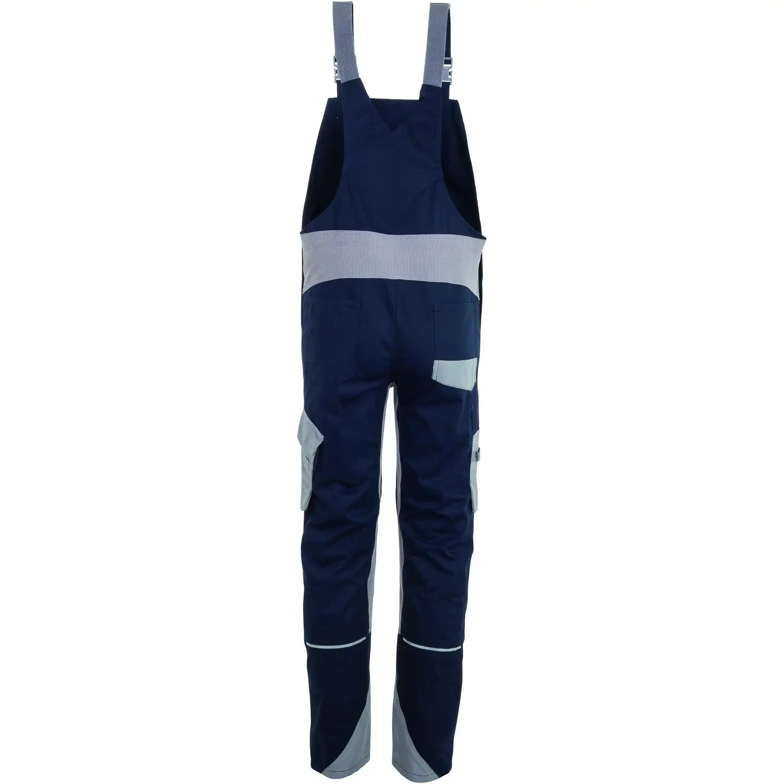 Planam Norit Herren Latzhose schwarzblau/zink  102 schwarzblau/zink - Produktbild ohne Model