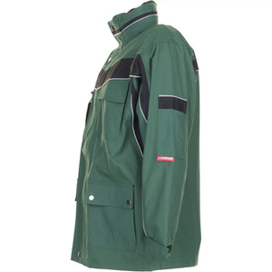 Planam Plaline Allwetterjacke grün/schwarz XS grün/schwarz - Produktbild ohne Model