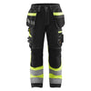 BLAKLADER 17941370 Hi Vis Reflective Work Trousers Men - 100% Cotton