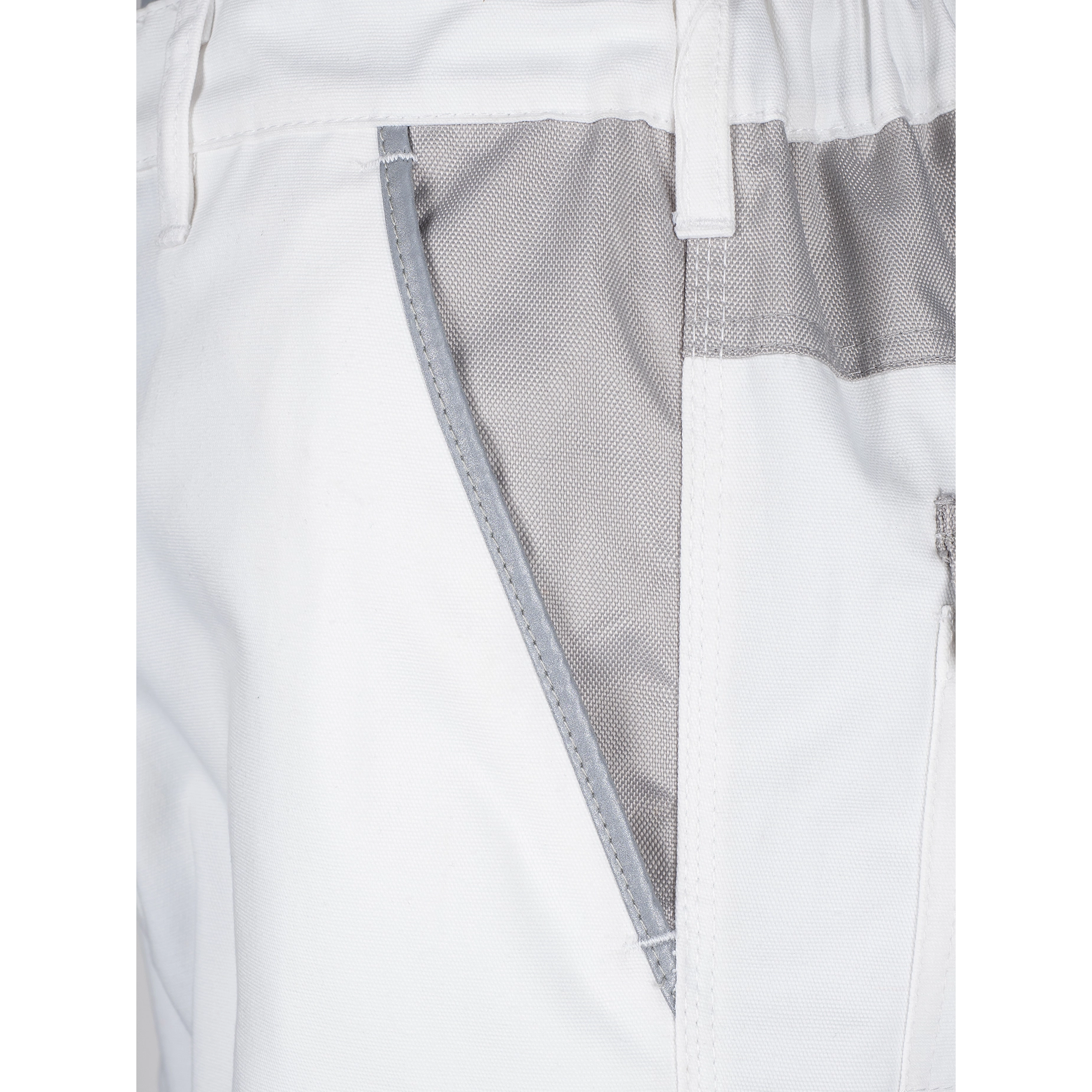 TMG Style Work trousers white - Bundhose-Style-white-detail-3