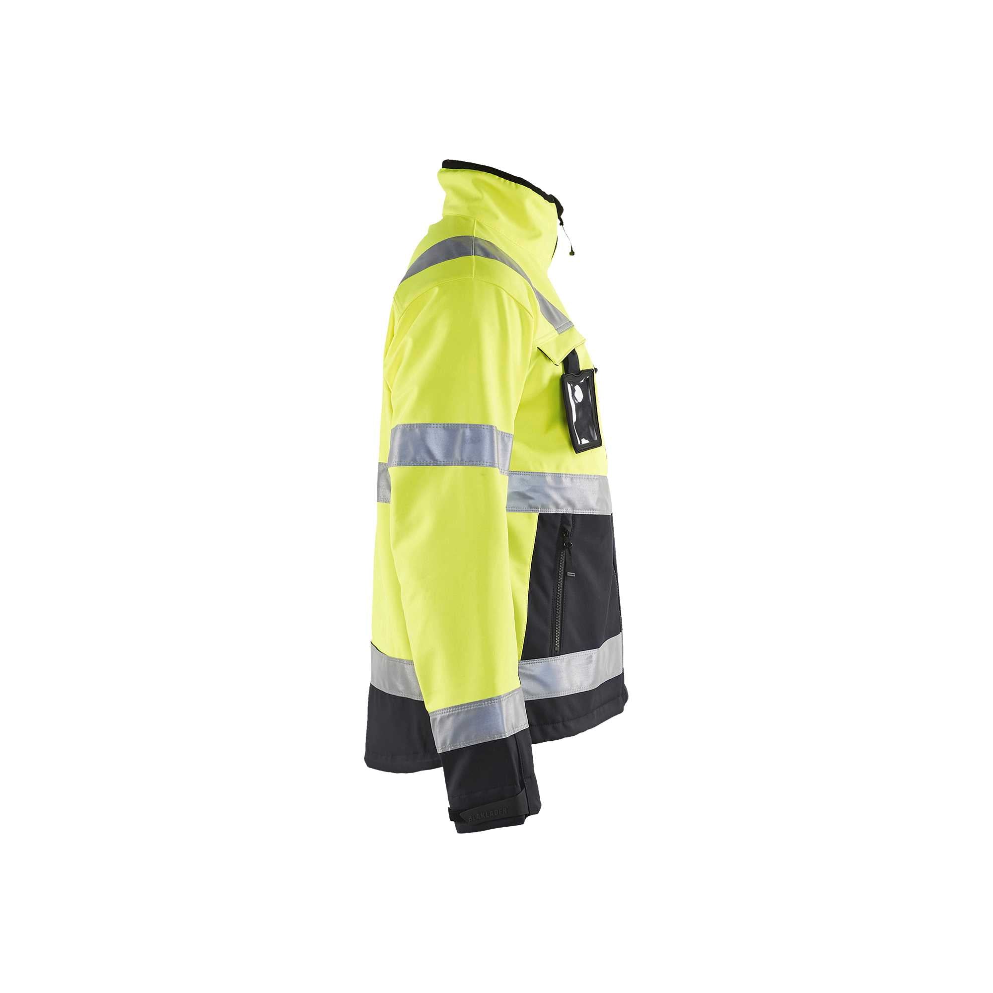BLAKLADER 49002517 Hi Vis Softshell Jacket Work Jacket MEN - Waterproof