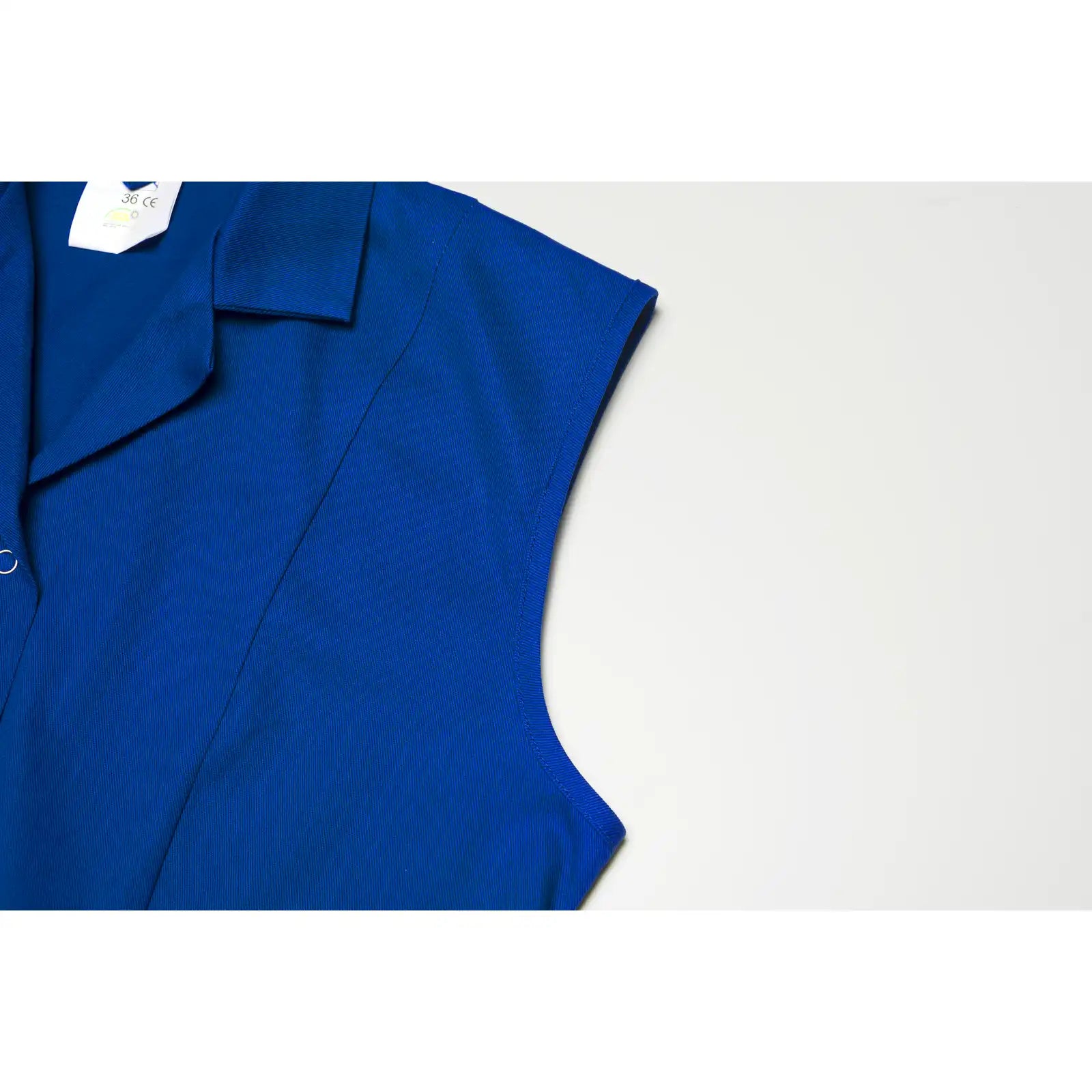 Planam Damen Mantel MG 1/4 Arm kornblumenblau 36 kornblumenblau - Extra Detailbild