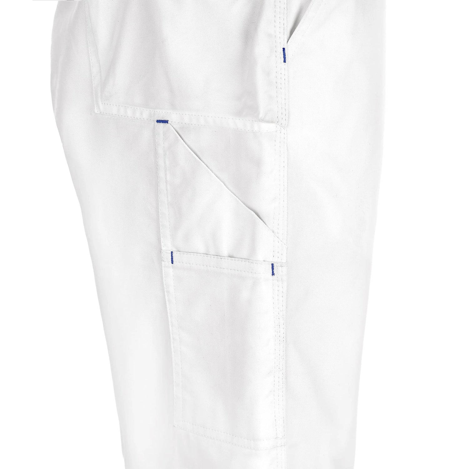 TMG Finesse Work dungarees white - Finesse BIB Trouser-white-07-V2