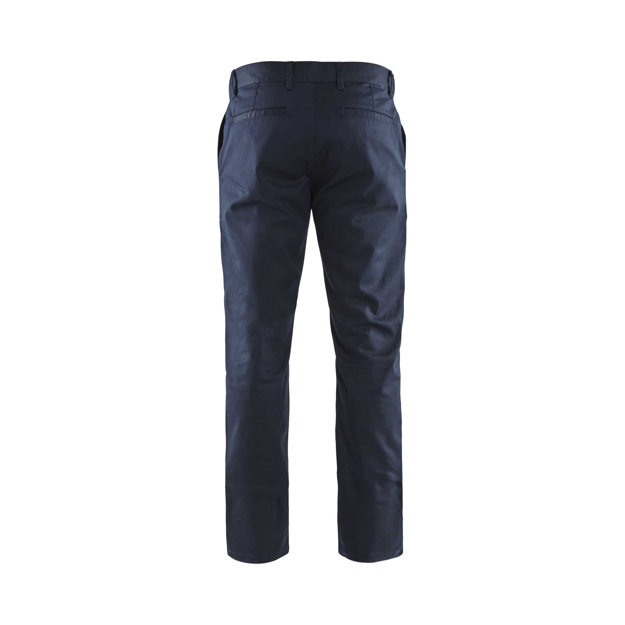 BLAKLADER 14651830 | Chinos Stretch Work Trousers Men - Twill Fabric