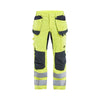 BLAKLADER 15871512 | Multinorm inherent trousers with stretch Hi Vis Reflective Work Trousers Men - Ripstop Fabric